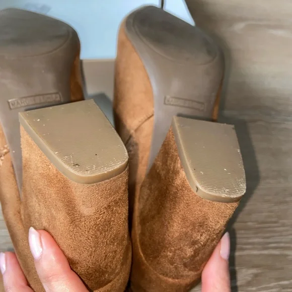 Marc Fisher Reda Block Heel Boots - Picture 9 of 12